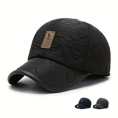 Men's Winter Windproof Baseball Cap Outdoor Ear Protection Hat