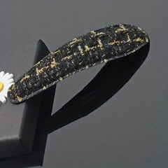 Tweed Snap Clip Style Hair Clip Snap Clip For Side Hair Bang