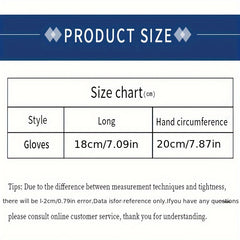 High Elastic Velvet Half Finger Gloves for Men and Women