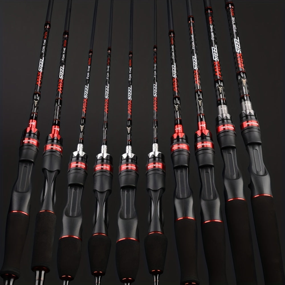 1pc Size Fishing Rod Spinning Casting With 24 Ton Carbon Fiber SiC Rings