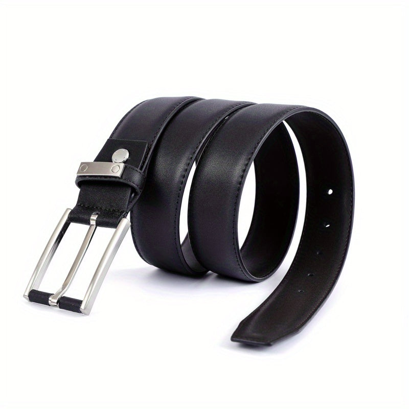 Men's Leather Buckle Belt Business Decorative Belt