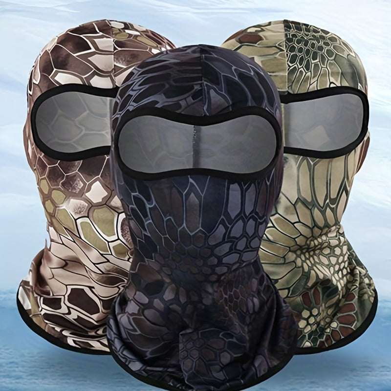 Camouflage Balaclava Hooded Face Mask Outdoor Sports