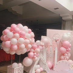 60pcs 12 Macaron Pink Balloons Light Pink Latex Balloons