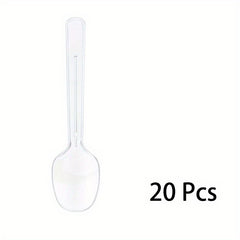 40 Pcs Square Dessert Cup Clear Mousse Cup 5oz With Lids Spoon