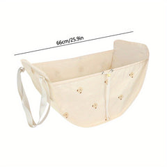 Kids' Baby Car Storage Bag Cartoon Bear Pattern Large Capacity Hanging Bag
