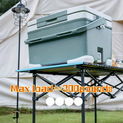 Portable Aluminum Folding Table For Outdoor Picnic