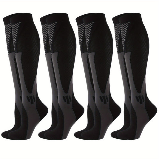 Men's Compression Sport Socks - Sweat Absorbing Nylon Blend