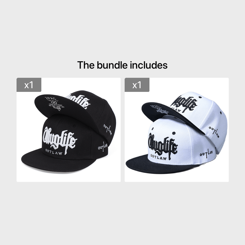 Men's Thug Life Baseball Cap - Hip Hop Style