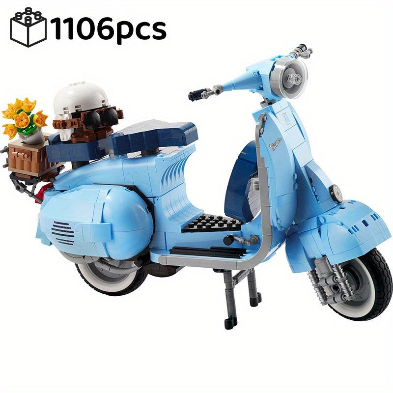 Motorcycle Building Blocks Model Toys For Kids Boys Gift