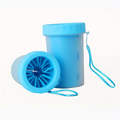 Portable Dog Paw Cleaner with Lanyard Silicone Pet Cleaning Brush