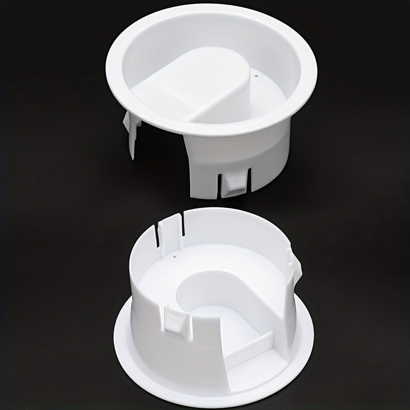 2pcs Spill Resistant Dust Proof Bottle Stoppers Covers Lids Glass Water Carafe