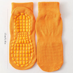 5 Pairs Baby Boy's Non Slip Socks Soft and Comfy
