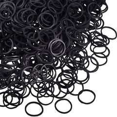 Small Elastic Hair Bands Colorful Ponytail Holder Rubber Bands