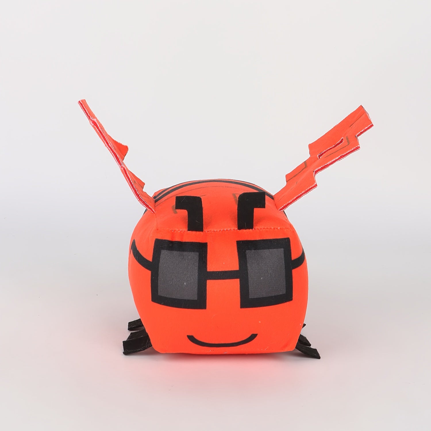 Red Bee Plush Toy for Garden Decor, Festivals & Parties