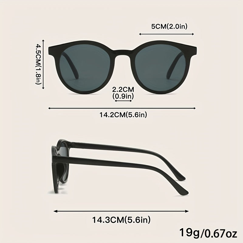 Round Sunglasses For Women Men Beach UV400 Sun Shades Glasses