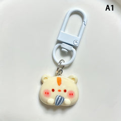 Animal Doll Keychain Cartoon Panda Hamst...