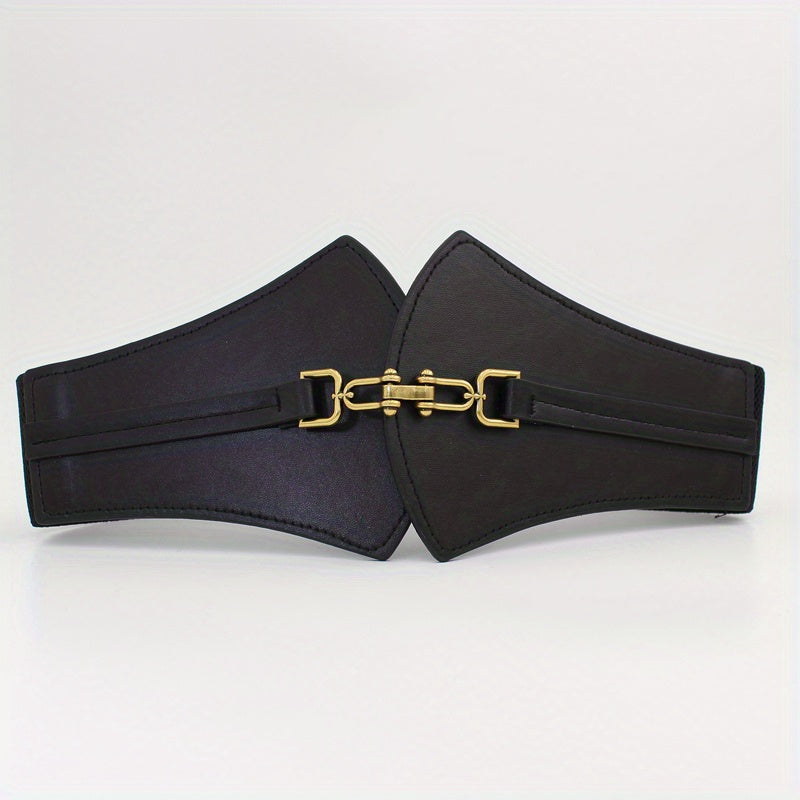 Vintage Wide Belt Elastic Cinch Women Waist Belt