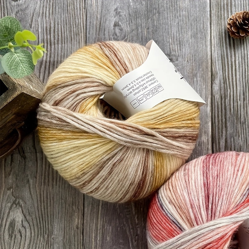 Jet Rainbow Acrylic Yarn for Crocheting & Knitting 458m
