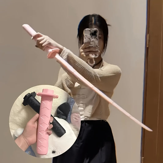 Telescopic Samurai Sword COS Swing Sword Long Sword Decompression