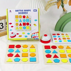 Geometric Shape Matching Board Wooden Educational Toy