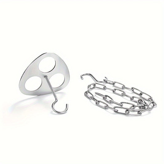 Portable Hanging Pot Holder Stainless Steel Bracket Camping