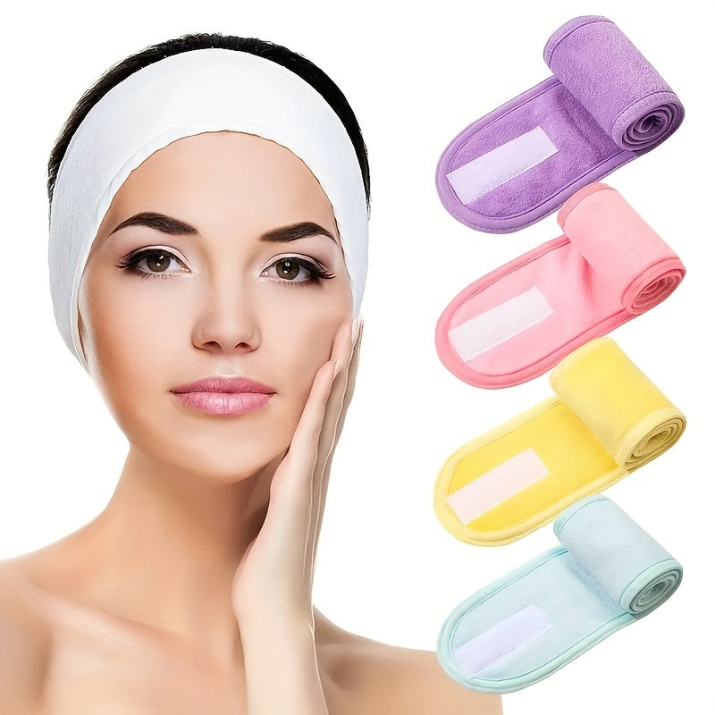 Spa Facial Headband Hair Wrap for Face Washing Shower