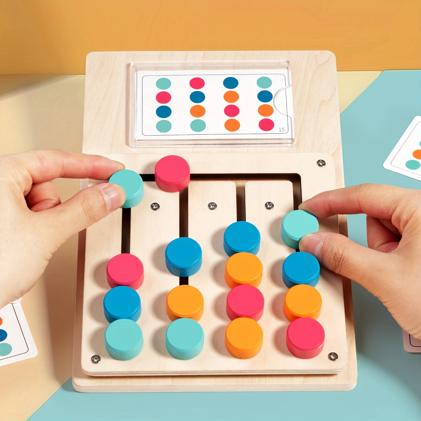 Wooden Educational Toy Puzzle Boosting Logic & Coordination
