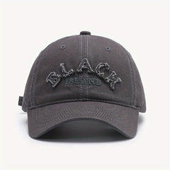 Classic Letter Patch Baseball Cap Unisex Vintage Dad Hats Lightweight Sunshade