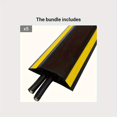 1m Floor Cable Cover Anti Slip Self Adhesive Wire Protector