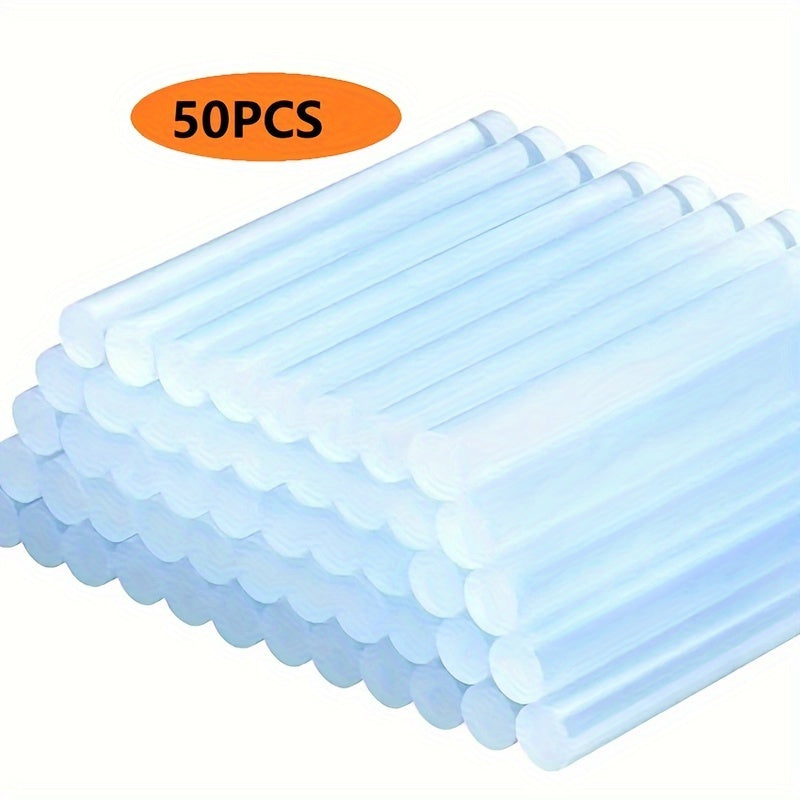 10 Hot Melt Glue Sticks 4 inch 11mm DIY Crafts Transparent Fabric Decorat
