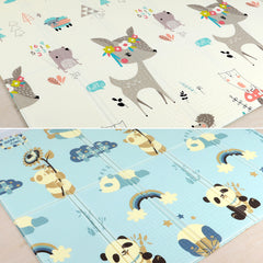 Large Waterproof Baby Play Mat with Travel Bag