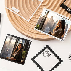 Vintage Inspired Photo Frame Stickers 15 Pack for DIY Craft Projects