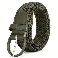 Youth Elastic Twill Weave Belt Casual Quick-drying Breathable