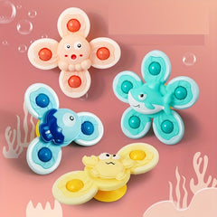 Baby Chair Suction Cup Toy Early Education Puzzle 6 Months Old