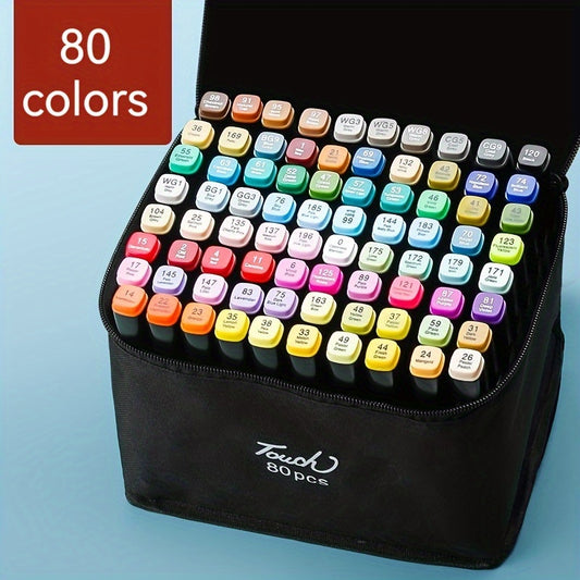 80 120 168 Colors Dual Tip Art Markers Alcohol Markers Sketch Markers Pens