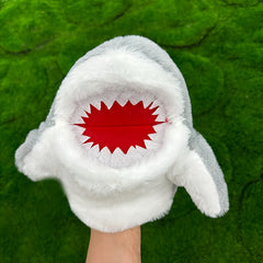 Shark Hand Puppet Plush Story Toy