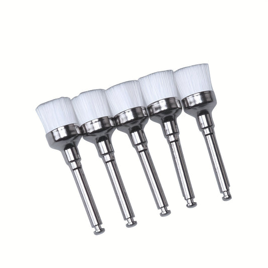 100pcs Dental Prophy Brush Colorful Nylon Polishing Brush