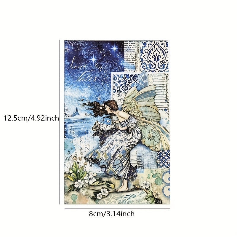 60pcs Paper Scrapbooking Vintage DIY Backing Paper Material
