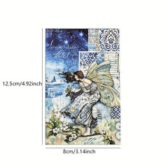 60pcs Paper Scrapbooking Vintage DIY Backing Paper Material