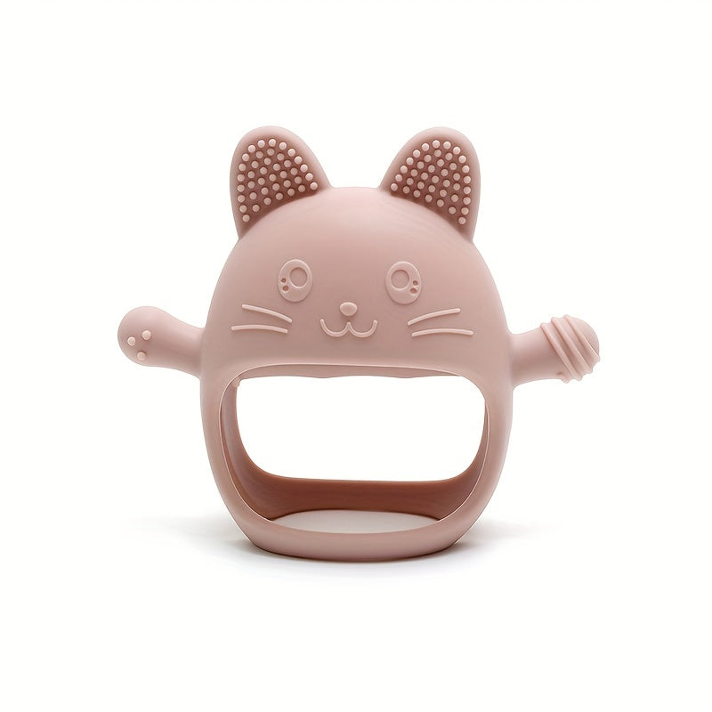Baby Teething Gloves BPA Free Silicone Chew Toy for Newborns