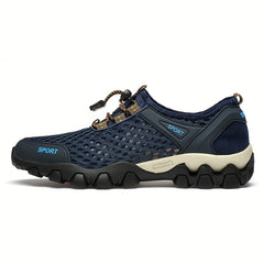 Men's Mesh Hiking Sneakers Non Slip Outdoor Shoes