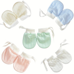 Soft Newborn Baby Cotton Mittens to Protect Skin