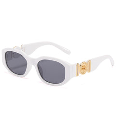 Vintage Square Sunglasses Gradient UV400 Sun Shades Driving Beach