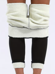 Plush Lined Tummy Control Thermal Pants Women's Underwear