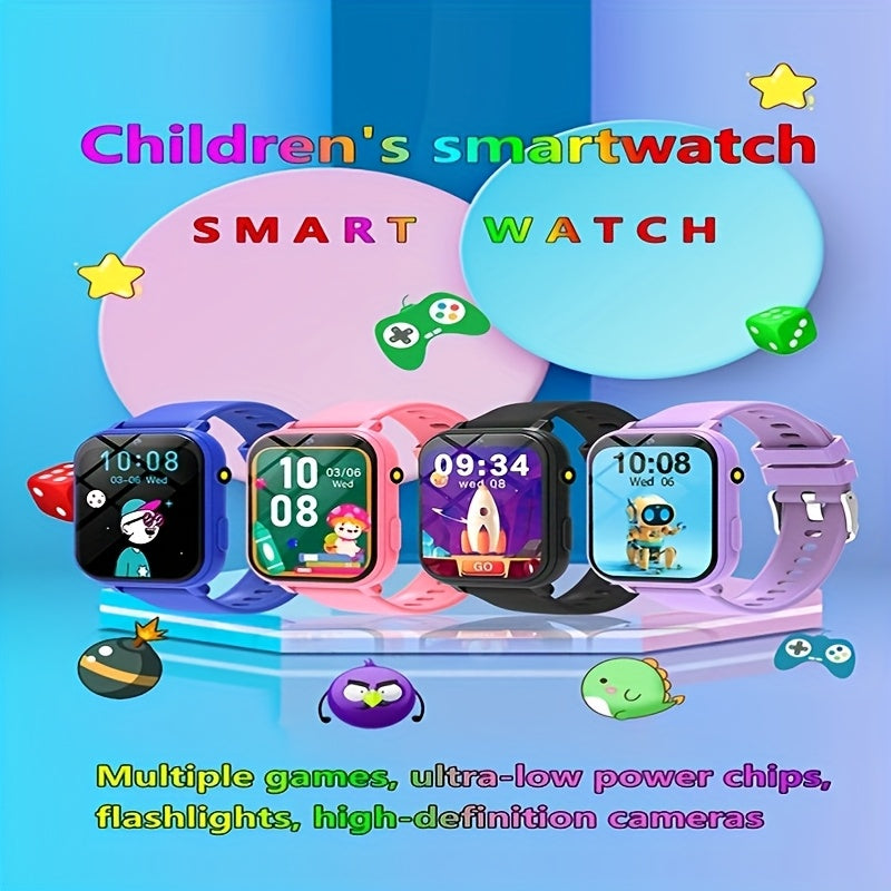 Kids Smartwatch with 18 Puzzle Games & Camera