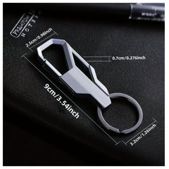 Men's Car Waist Keychain Zinc Alloy Metal Corrosion Resistant