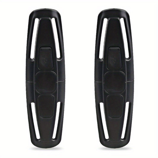 2pcs Car Baby Safety Seat Strap Belt Harness Chest Clip Buckle Latch