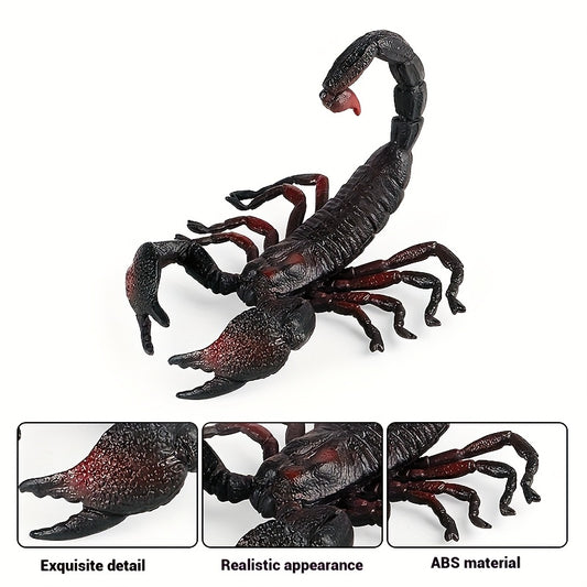 Realistic Insect & Wildlife Models: Scorpion Animal Toy Figures for Education