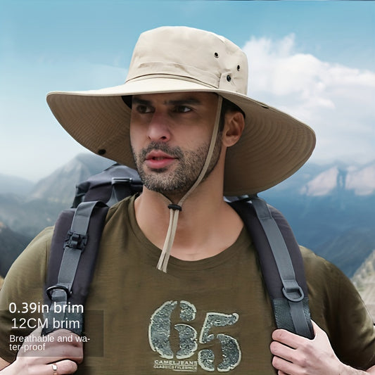 Men's Sun Protection Fishing Hat - Outdoor Activities