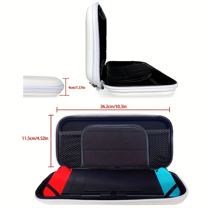 Stylish Tulip Switch Game Console Storage Bag for On-the-Go Gaming